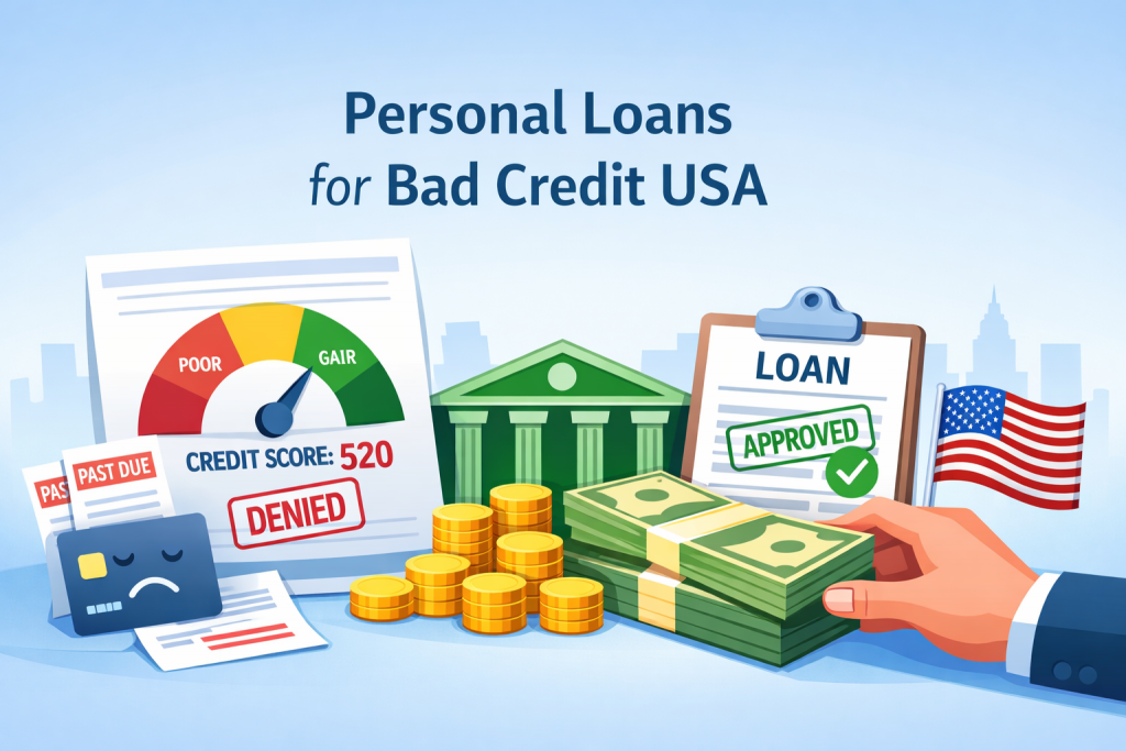 Personal loans for bad credit USA