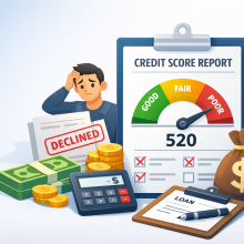 how to get a loan with poor credit score