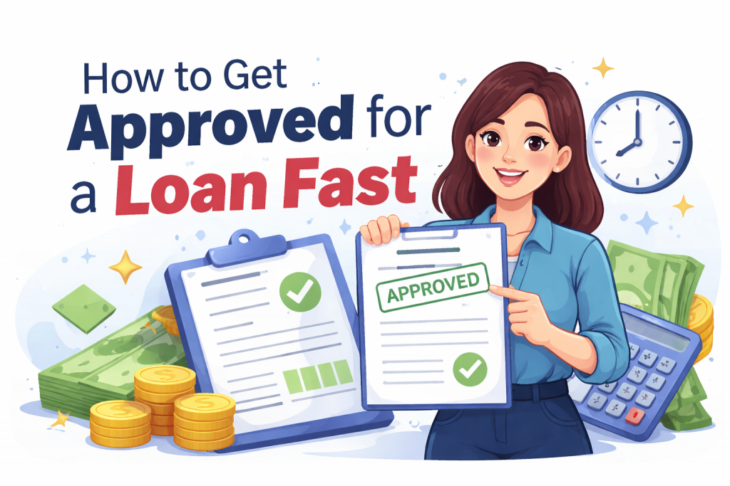 how to get approved for a loan fast